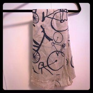 Pretty Spring Bicycle Scarf from Anthro